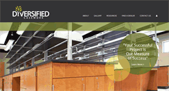 Desktop Screenshot of diversifiedcasework.com